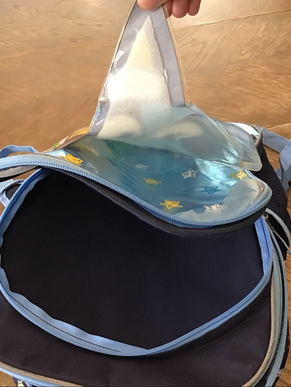 Bluey backpack full size, and lunch box